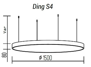 Подвесной светильник TopDecor Ding Ding S4 10