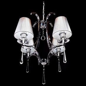 Подвесная люстра LUMINA DECO Venisia LDP 8810-4 SL