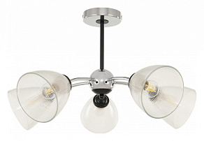 Люстра на штанге Arte Milano Napoli-329007 329007/5 CR.BK