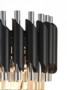 Накладной светильник Natali Kovaltseva Darian DARIAN 76017/2W CHROME BLACK