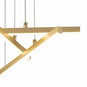 Подвесная люстра Indigo Paralleli 14017/3P Gold