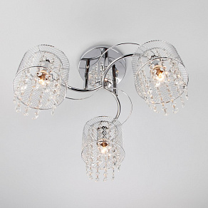 Люстра на штанге Eurosvet Bonnie 30137/3 хром