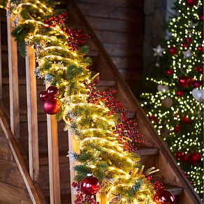 Шнур световой Uniel ULD-D50 15M/С08 IP44 UL-00010906