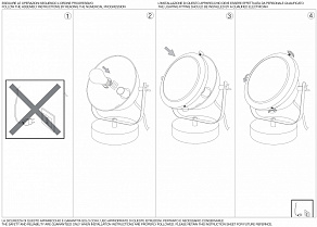 Настольная лампа офисная Ideal Lux Reflector REFLECTOR TL1