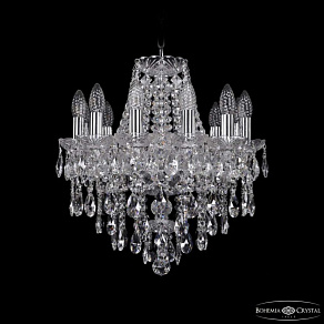 Подвесная люстра Bohemia Ivele Crystal 1415 1415/12/141 Ni