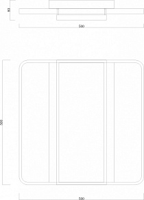 Накладной светильник Moderli Criteo V1062-CL