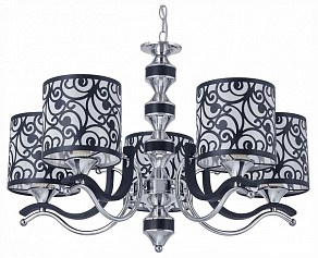 Подвесная люстра Arte Milano Florentia-4957 304957/5 Bk/Ni