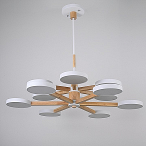 Люстра на штанге Imperiumloft TURNA White TURNA-DBL01