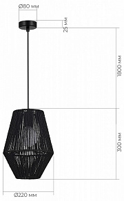 Подвесной светильник EVOLUCE ETTAN SLE6025-413-01