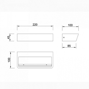 Накладной светильник Mantra Altea 8097