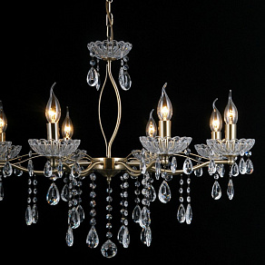 Подвесная люстра ILLUMICO CASTOR IL0265-8PSQ-24 AB CASTOR