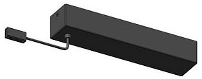 Накладка декоративная для блока питания Italline Fantom IT010-4023 black
