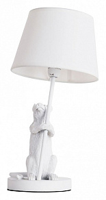 Настольная лампа декоративная Arte Lamp Gustav A4420LT-1WH