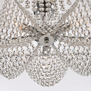 Подвесная люстра Bohemia Ivele Crystal 778 778/42 Ni