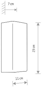 Накладной светильник Nowodvorski Bergen 10455