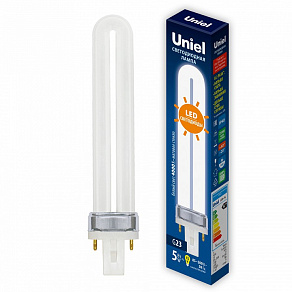 Лампа светодиодная Uniel LED-PL G23 5Вт 4000K UL-00005661