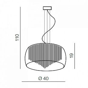 Подвесной светильник Azzardo Rego 40 AZ0999