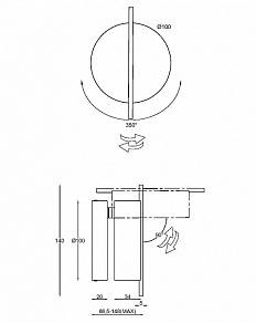 Бра Maytoni Nuance MOD180WL-L4W3K1