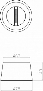 Основание для трека-ремня Denkirs BELTY BASE TR5515-BK
