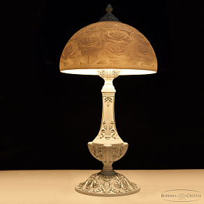 Настольная лампа декоративная Bohemia Ivele Crystal AL7801 AL78100L/30 WMN Rose