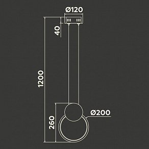 Подвесной светильник Ambrella FL FL5252