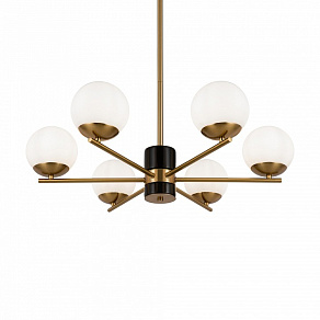 Люстра на штанге Freya Marble FR5230PL-06BS