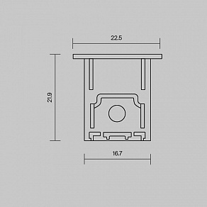 Заглушка для профиля Maytoni Led Strip  642051