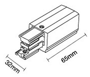Токопровод левый Italline WSO WSO 24BL black