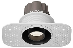 Встраиваемый светильник Maytoni Technical Омут Т DL128-10W4K-TRS-B