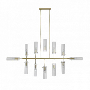 Люстра на штанге Indigo Saetta 11053/12R Gold