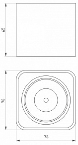 Накладной светильник Arlight DICE 046632