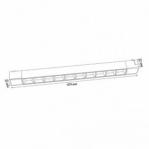 Встраиваемый светильник Volpe ULB-Q282 UL-00010124