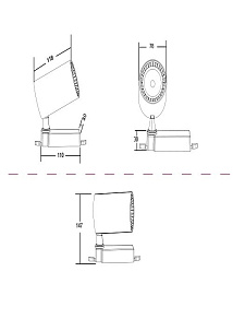 Светильник на штанге Maytoni Vuoro TR003-1-12W4K-W