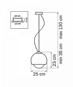 Подвесной светильник Lightstar Dissimo 803114