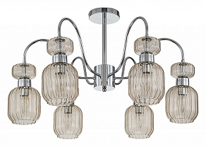 Люстра на штанге Escada Gloss 1141/6PL Chrome/Beige