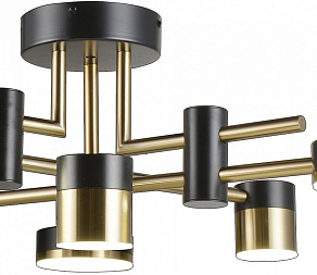 Потолочная люстра Natali Kovaltseva LOFT LED LED LAMPS 81368 GOLD BLACK