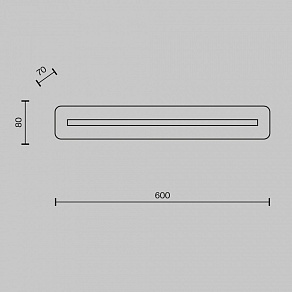 Накладной светильник Maytoni Albatre MOD366WL-L14BS3K