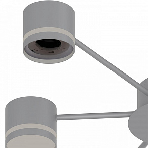 Потолочная люстра Reluce 06730 06730-0.3-06 GX53 GREY