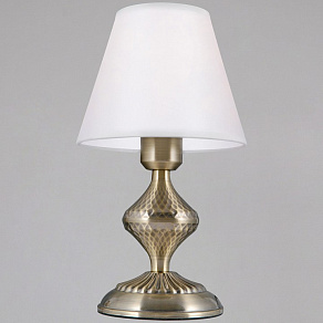 Настольная лампа декоративная ILLUMICO  IL6090-1TSQ-26 AB ELITE