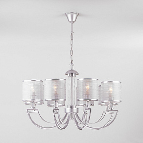 Подвесная люстра Eurosvet Licata 60099/8 серебро