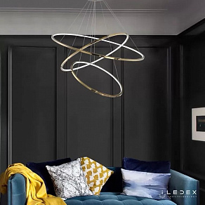 Подвесной светильник iLedex Axis 10112P/3-63W-3000K (8/6/4) BR