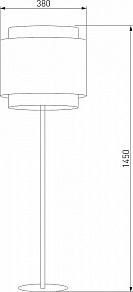 Торшер TK Lighting Boho Black 5568 Boho Black