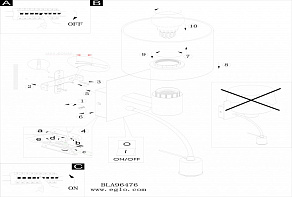 Бра с подсветкой Eglo ПРОМО Pasteri 96477
