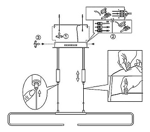 Подвесной светильник Globo Sardegna 68067H