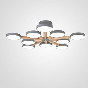 Люстра на штанге Imperiumloft TURNA Gray TURNA-B01