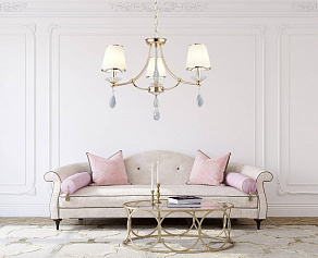 Подвесная люстра LUMINA DECO Dominni LDP 9268-3 GD