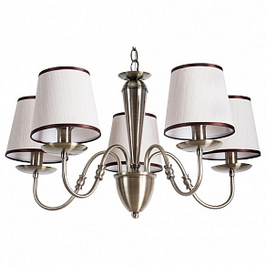 Подвесная люстра Arte Lamp Fiona A3227LM-5AB