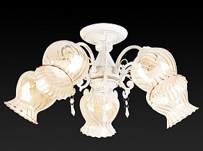Люстра на штанге TopLight Miranda TL5690D-05WG