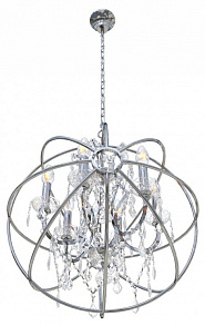 Подвесная люстра Loft it Foucaults orb crystal LOFT1896/6