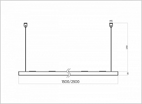 Штанга Denkirs BELTY ROD TR5532-BK